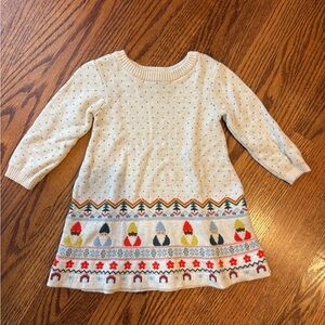 Hanna Andersson Holiday Sweater Dress